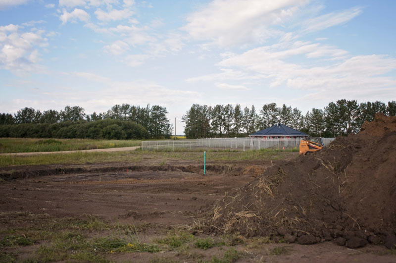 Breaking ground for the second kennel facility. Breaking ground for the second kennel facility.