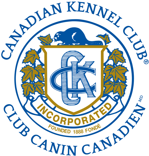 Canadian Kennel Club logo.