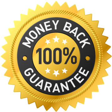 100% Money Back Guarantee badge