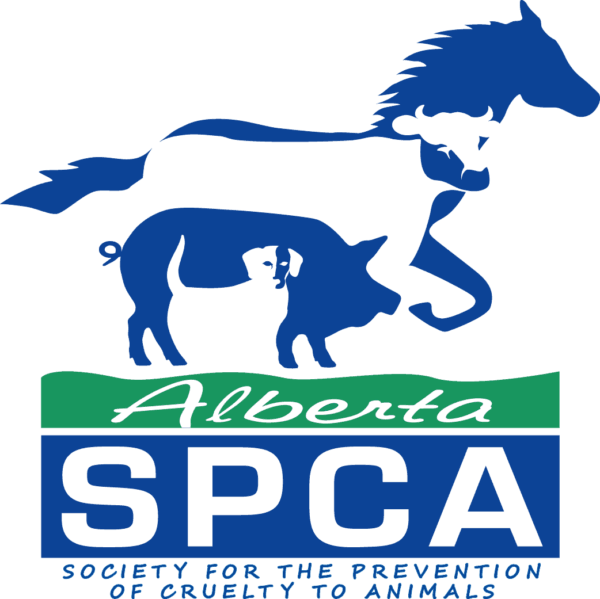 Alberta Society for the Prevention of Cruelty to Animals logo.