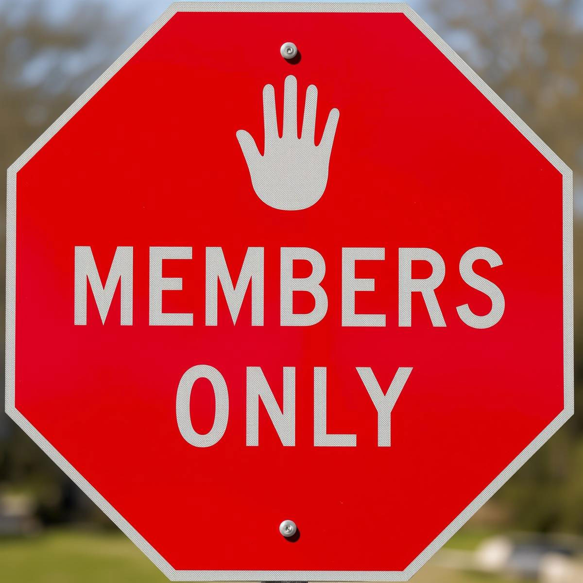 Members-only.